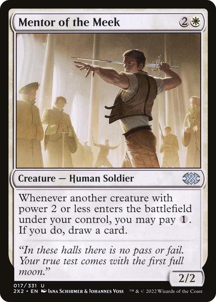 Mentor of the Meek 17/331 (Double Masters 2022)  - Foil | Good Games Modbury