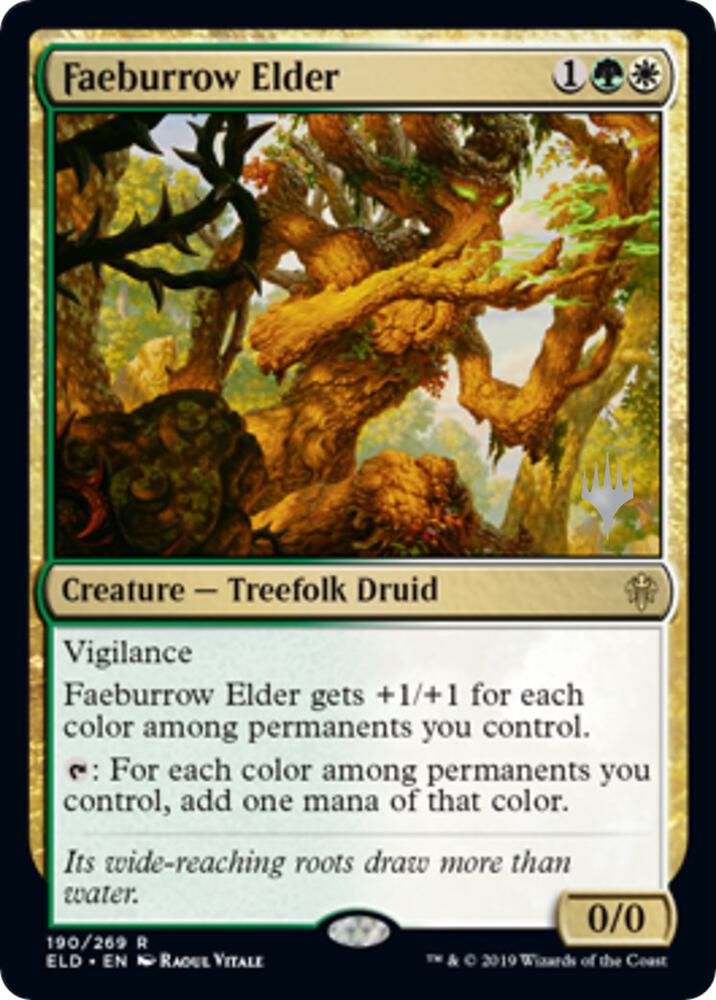 Faeburrow Elder 190 (Promo Pack: Throne of Eldraine)  | Good Games Modbury