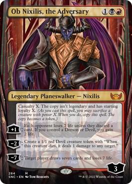 Ob Nixilis the Adversary Borderless 284/281 (Streets of New Capenna)  | Good Games Modbury