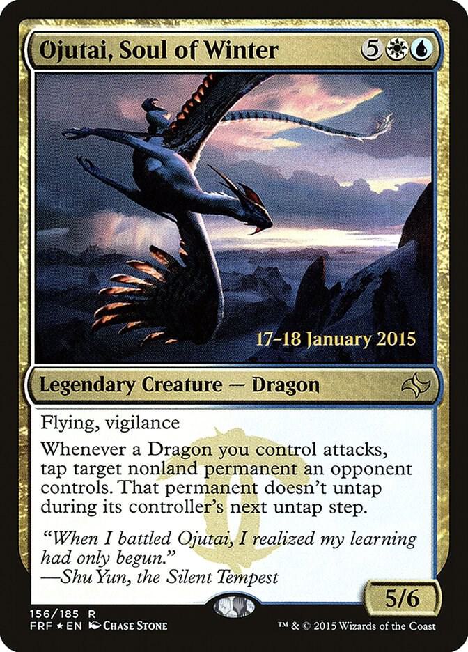 Ojutai Soul of Winter 156s/43 (Prerelease Cards)  - Foil | Good Games Modbury