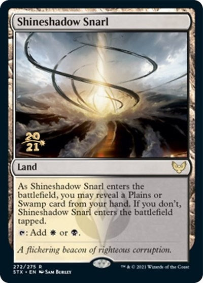 Shineshadow Snarl [Strixhaven: School of Mages Prerelease Promos] | Good Games Modbury