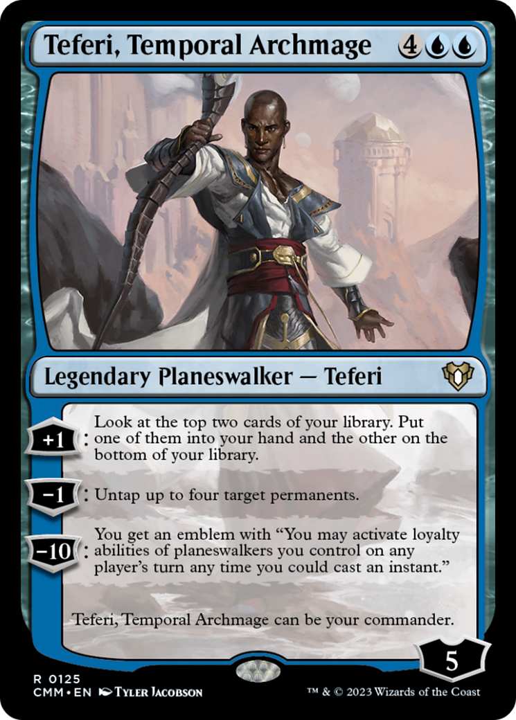 Teferi, Temporal Archmage [Commander Masters] | Good Games Modbury