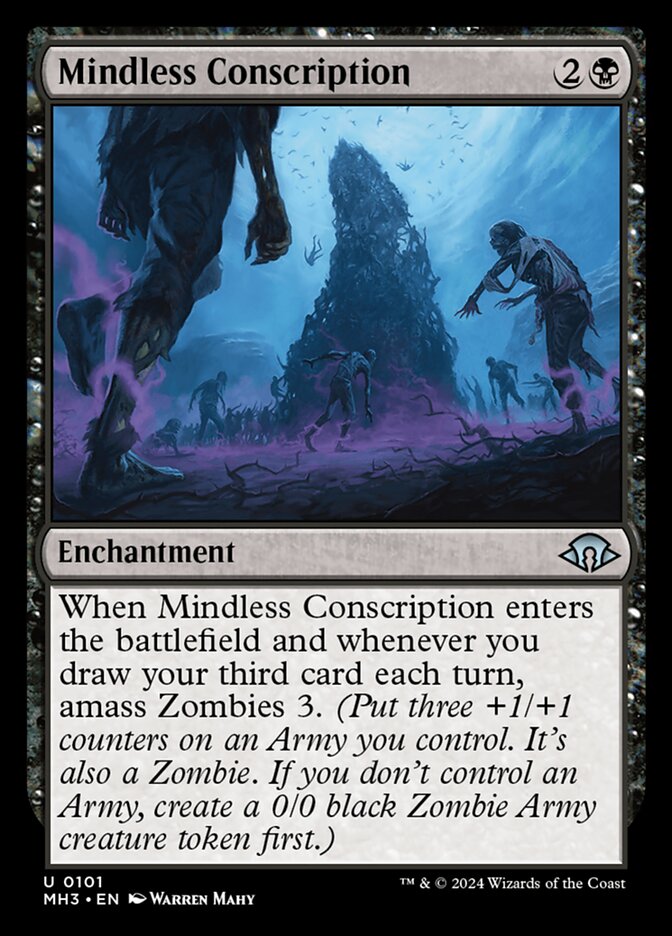 Mindless Conscription 101/319 (Modern Horizons 3)  | Good Games Modbury