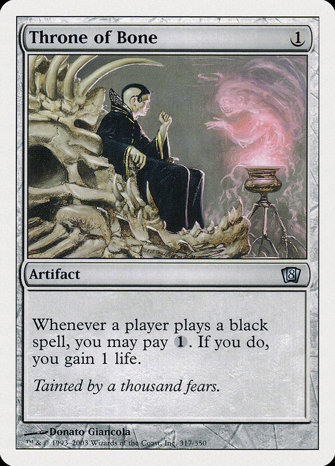 Throne of Bone 317/350 (8th Edition)  | Good Games Modbury