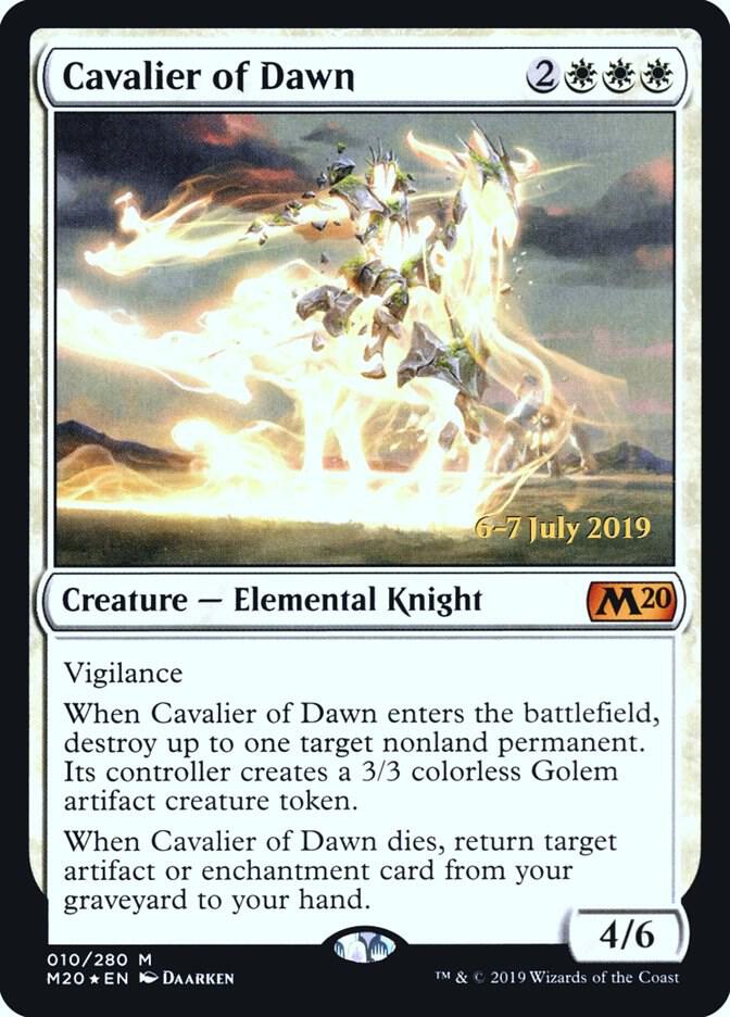 Cavalier of Dawn 10s/144 (Prerelease Cards)  - Foil | Good Games Modbury