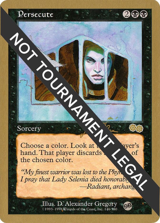 Persecute 1999 Jakub Slemr USG SB js146sb/111 (World Championship Decks)  | Good Games Modbury