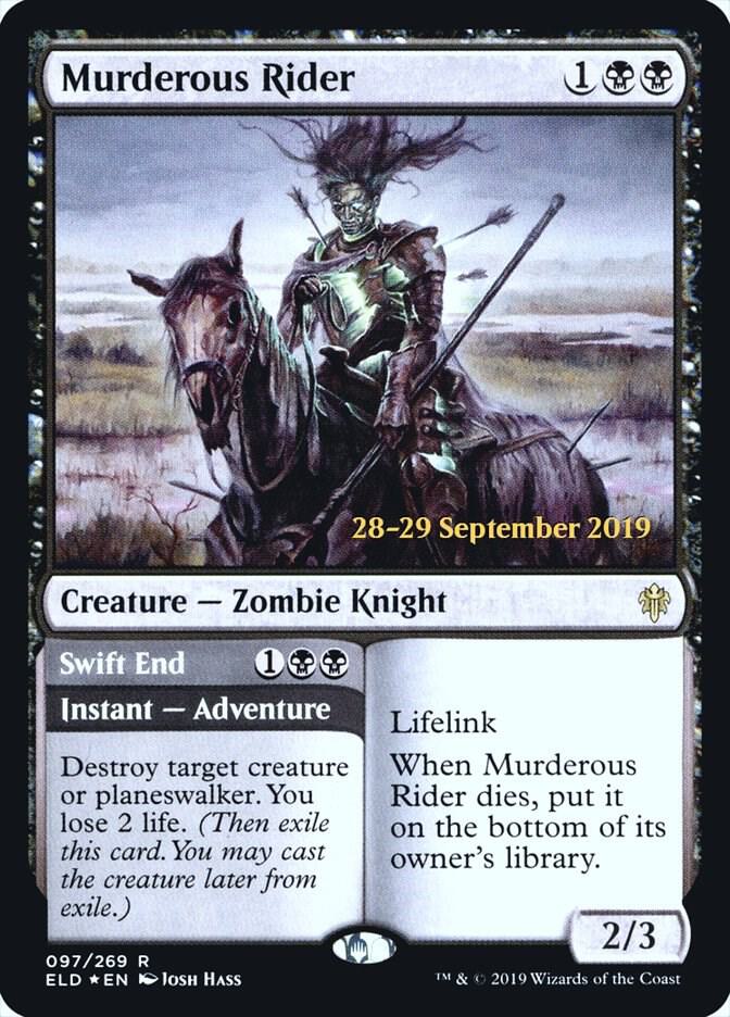Murderous Rider 97s/152 (Prerelease Cards)  - Foil | Good Games Modbury