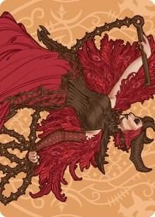 Judith the Scourge Diva Art Card 80 (Art Series: March of the Machine)  | Good Games Modbury