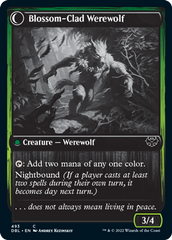 Weaver of Blossoms // Blossom-Clad Werewolf [Innistrad: Double Feature] | Good Games Modbury