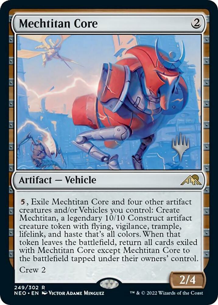 Mechtitan Core 249 (Promo Pack: Kamigawa: Neon Dynasty)  - Foil | Good Games Modbury