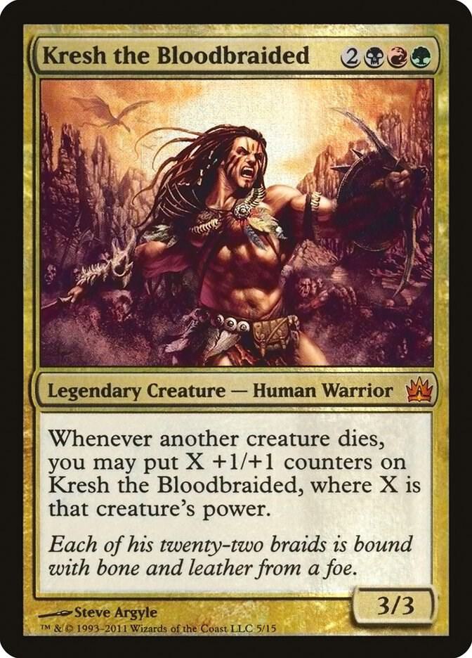 Kresh the Bloodbraided 5/15 (From the Vault: Legends)  - Foil | Good Games Modbury
