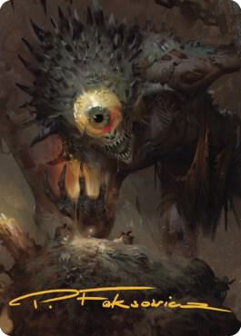 Nothic Art Card Gold Stamped Signature 25 (Art Series: Commander Legends: Battle for Baldur's Gate)  | Good Games Modbury