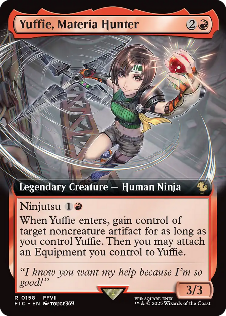 Yuffie, Materia Hunter (Extended Art) [FINAL FANTASY Commander] | Good Games Modbury