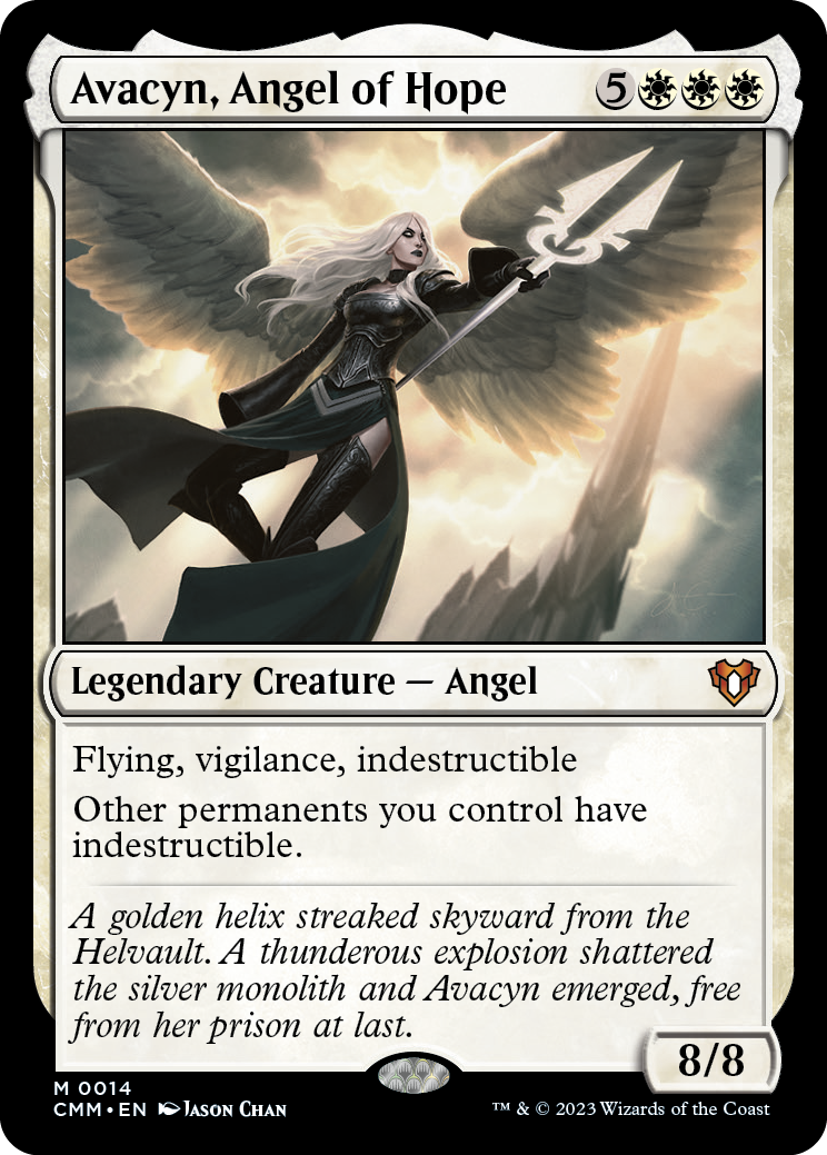 Avacyn, Angel of Hope [Commander Masters] | Good Games Modbury