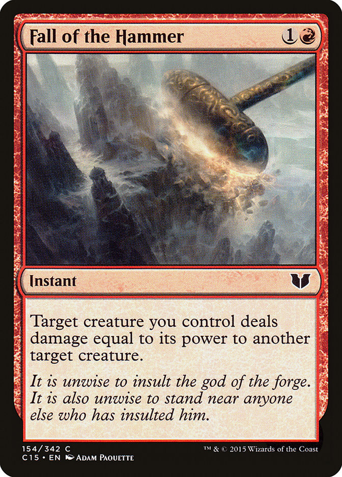 Fall of the Hammer [Commander 2015] | Good Games Modbury