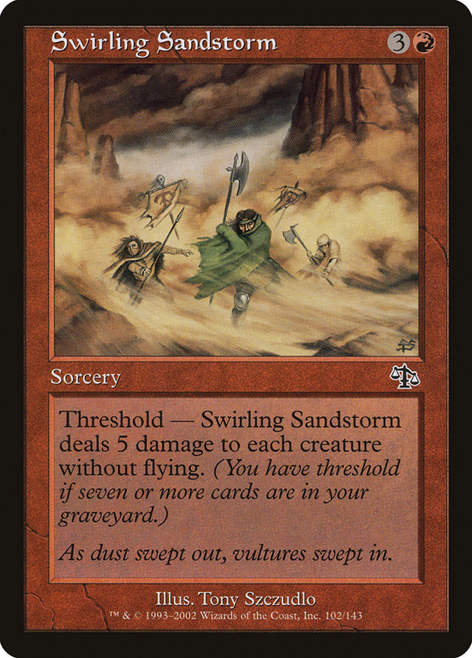 Swirling Sandstorm 102/143 (Judgment)  | Good Games Modbury