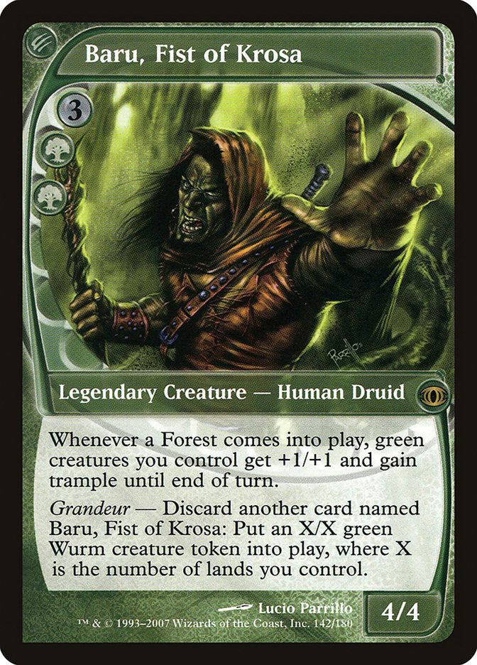 Baru, Fist of Krosa 142/180 (Future Sight)  - Foil | Good Games Modbury