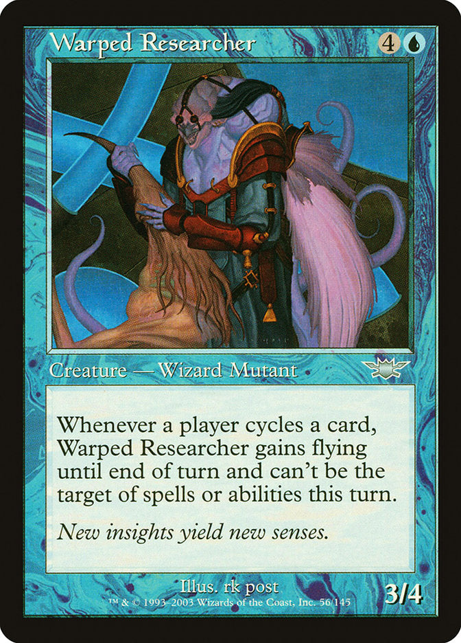 Warped Researcher 56/145 (Legions)  - Foil | Good Games Modbury
