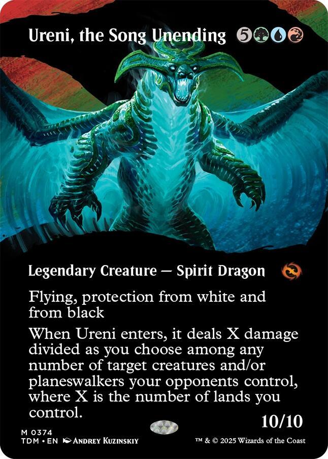 Ureni, the Song Unending 374/291 (Tarkir: Dragonstorm)  - Borderless | Good Games Modbury
