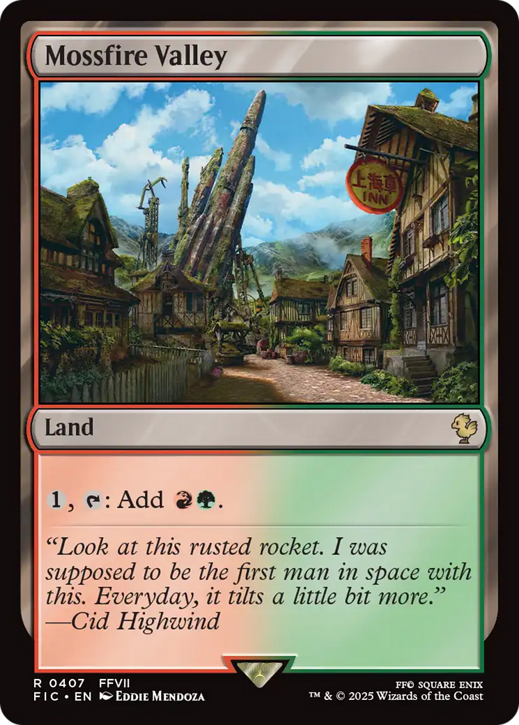 Mossfire Valley [FINAL FANTASY Commander] | Good Games Modbury