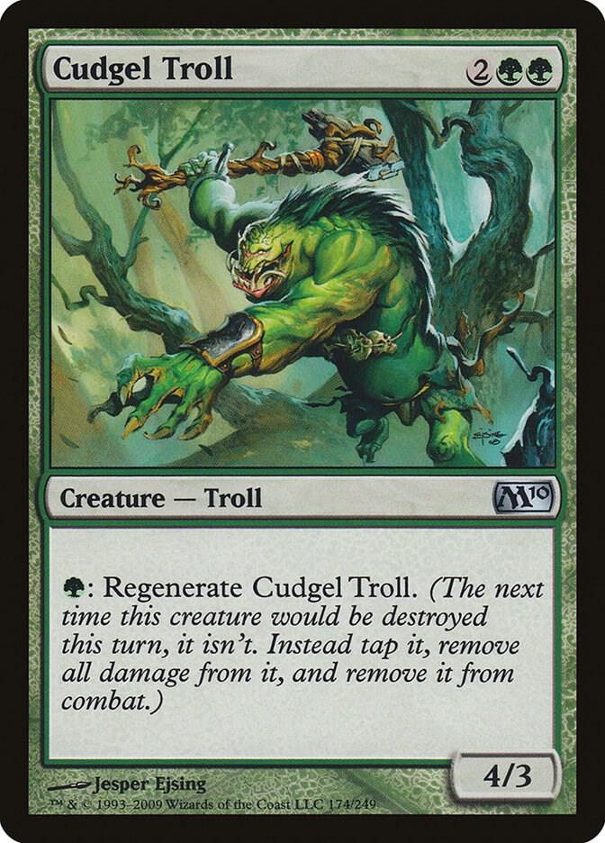 Cudgel Troll 174/249 (Magic 2010 (M10))  | Good Games Modbury
