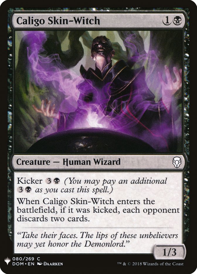 Caligo Skin-Witch [Mystery Booster] | Good Games Modbury
