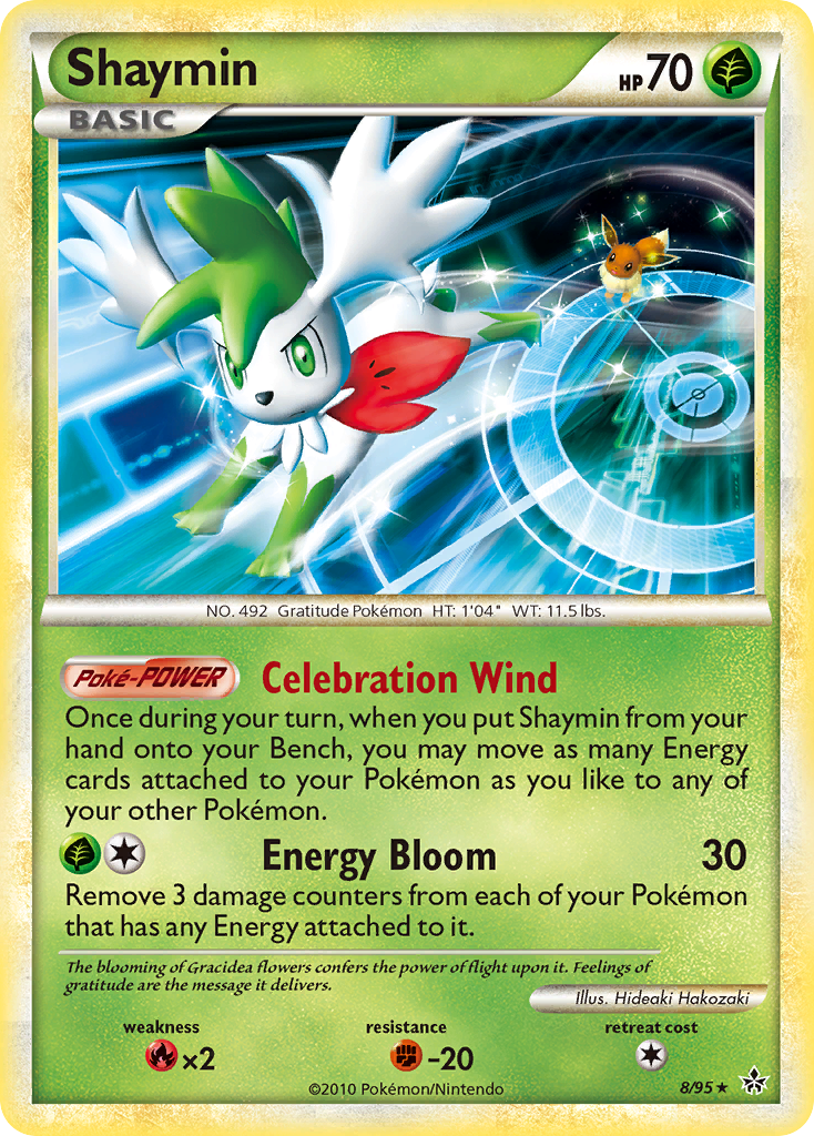 Shaymin (8/95) [HeartGold & SoulSilver: Unleashed] | Good Games Modbury