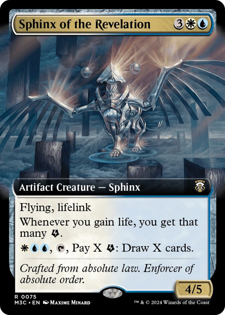 Sphinx of the Revelation (Extended Art) [Modern Horizons 3 Commander] | Good Games Modbury