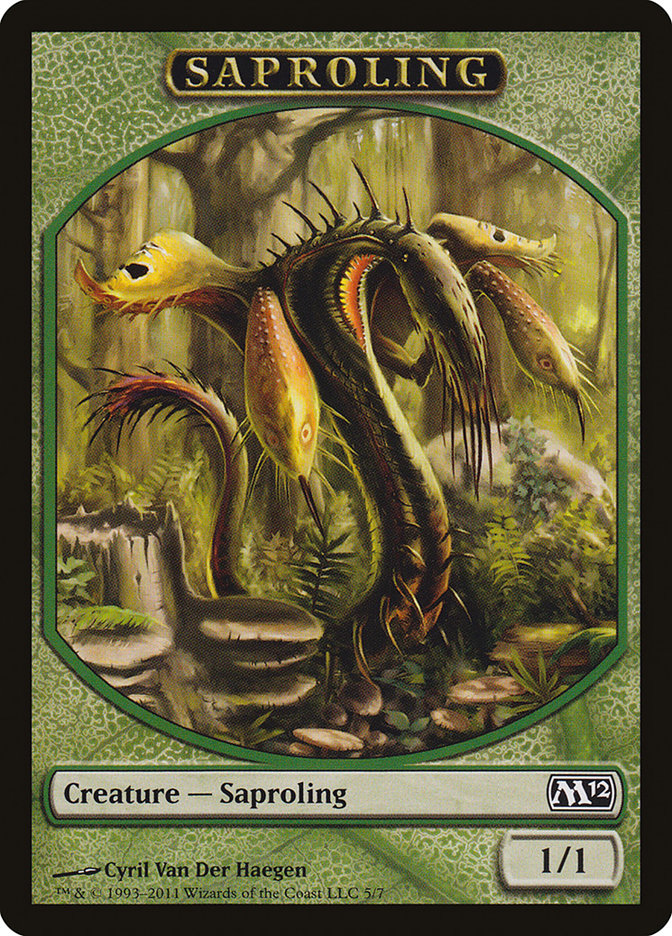 Saproling Token [Magic 2012 Tokens] | Good Games Modbury