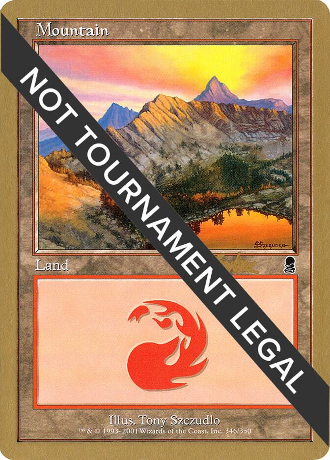 Mountain 346 2002 Brian Kibler ODY bk346/153 (World Championship Decks)  | Good Games Modbury