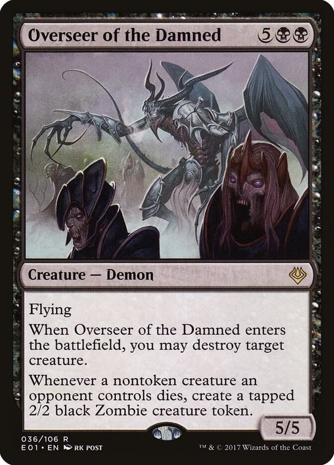 Overseer of the Damned 36/106 (Archenemy: Nicol Bolas)  | Good Games Modbury