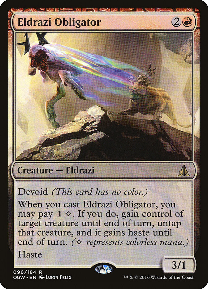 Eldrazi Obligator 96/184 (Oath of the Gatewatch)  | Good Games Modbury
