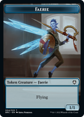 Faerie // Powerstone Double-Sided Token [The Brothers' War Commander Tokens] | Good Games Modbury