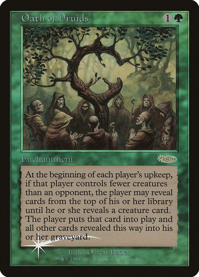Oath of Druids 2/2 (Judge Promos)  - Foil | Good Games Modbury