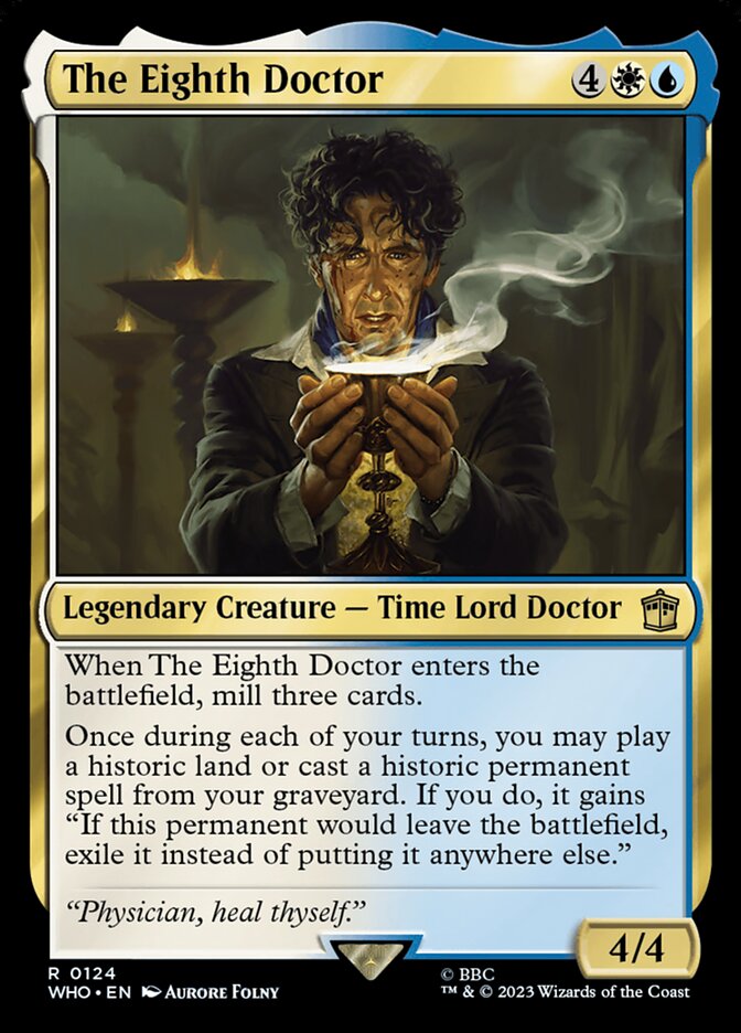 The Eighth Doctor 124/331 (Universes Beyond: Doctor Who)  | Good Games Modbury