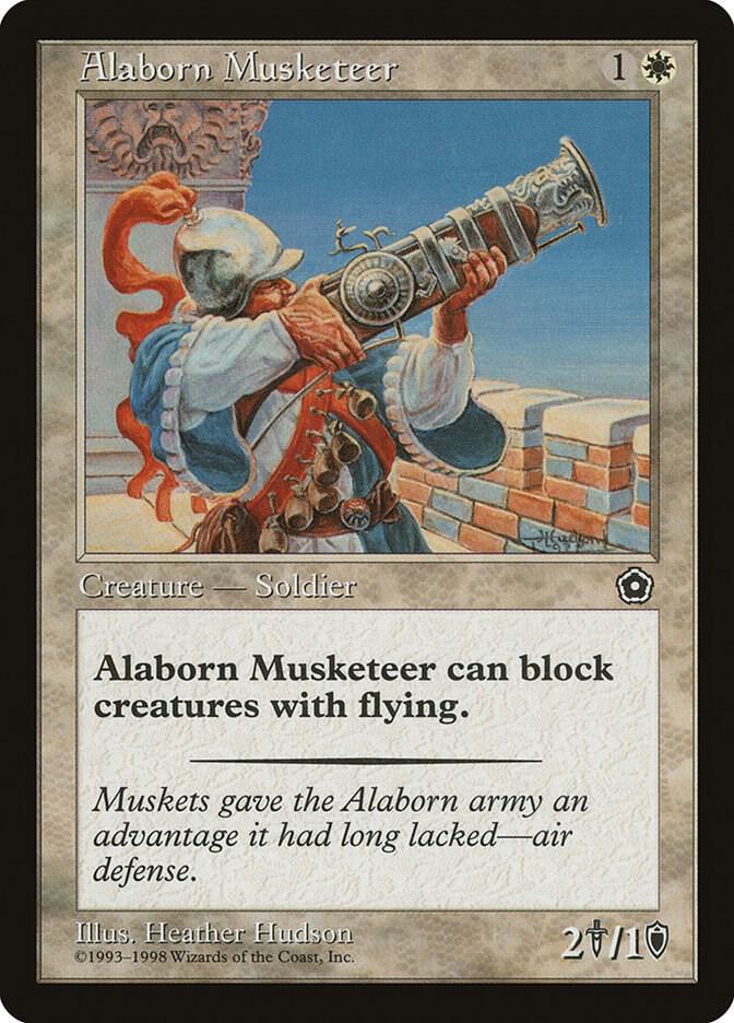 Alaborn Musketeer 3/165 (Portal Second Age)  | Good Games Modbury