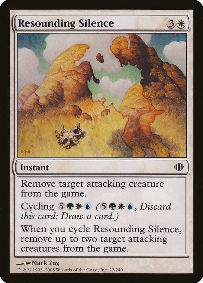 Resounding Silence 22/249 (Shards of Alara)  - Foil | Good Games Modbury