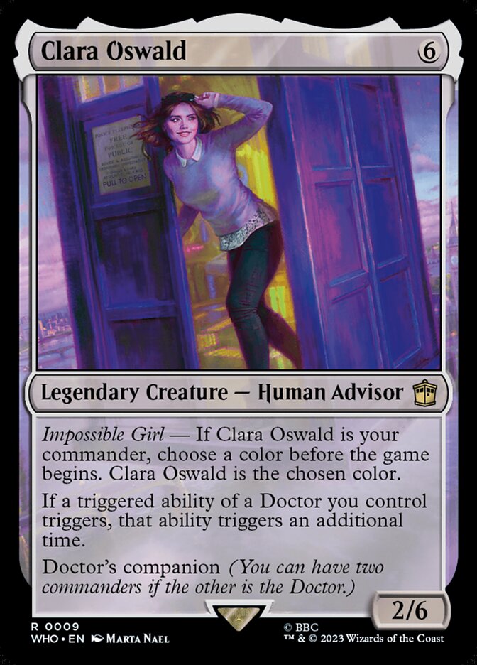 Clara Oswald 9/331 (Universes Beyond: Doctor Who)  | Good Games Modbury