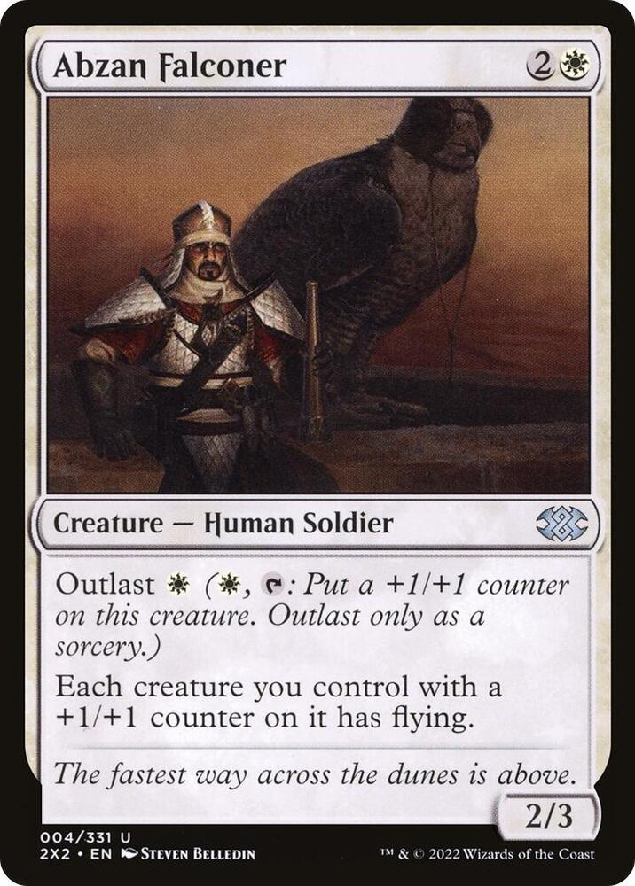 Abzan Falconer 4/331 (Double Masters 2022)  - Foil | Good Games Modbury