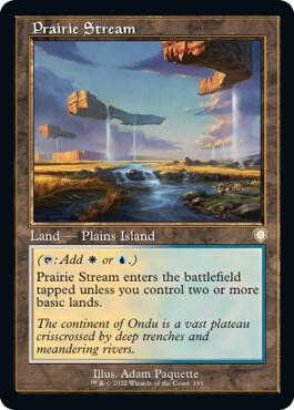 Prairie Stream Retro Frame 193/40 (Commander: The Brothers' War)  | Good Games Modbury