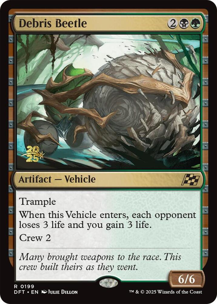 Debris Beetle 199s/160 (Prerelease Cards)  - Foil | Good Games Modbury