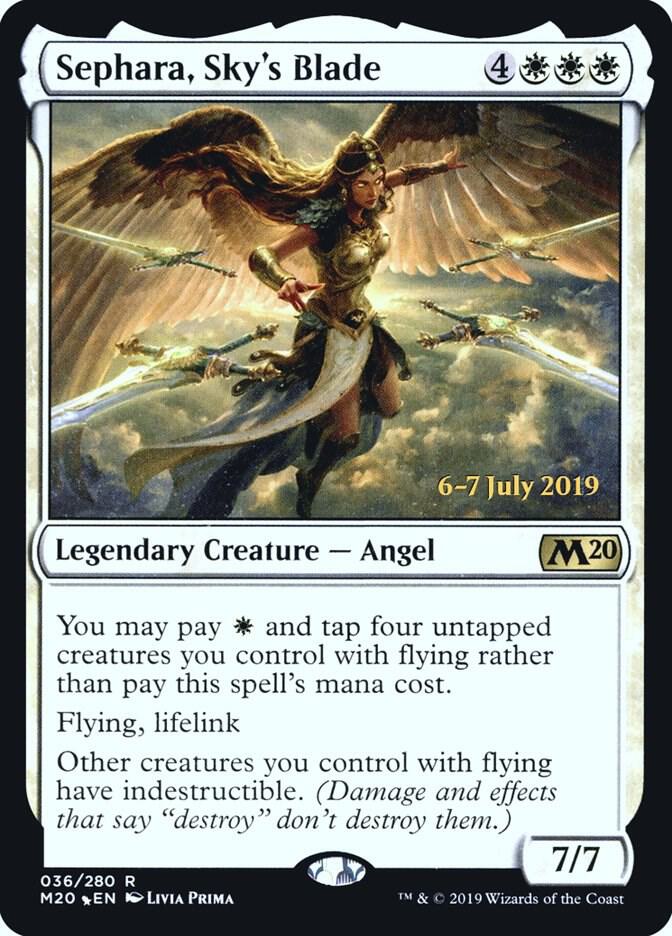 Sephara Skys Blade 36s/144 (Prerelease Cards)  - Foil | Good Games Modbury