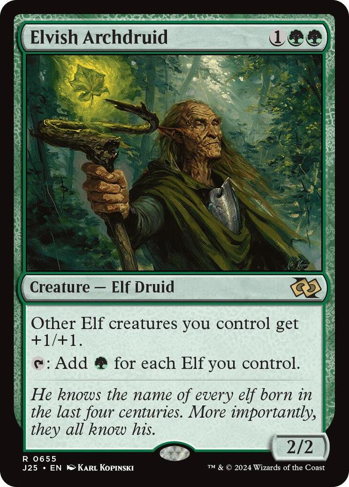 Elvish Archdruid 655/779 (Foundations Jumpstart)  | Good Games Modbury