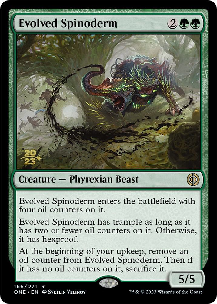 Evolved Spinoderm 166s/160 (Prerelease Cards)  - Foil | Good Games Modbury