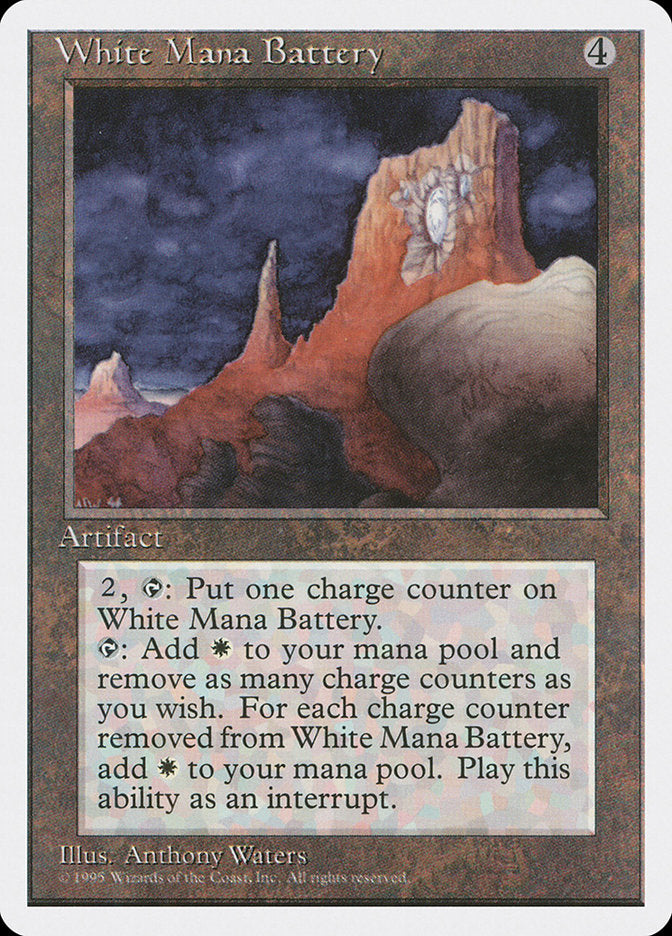 White Mana Battery [Fourth Edition] | Good Games Modbury