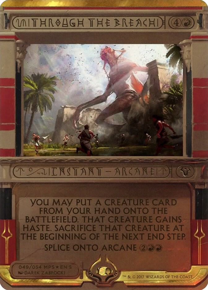 Through the Breach 49/54 (Masterpiece Series: Amonkhet Invocations)  - Foil | Good Games Modbury
