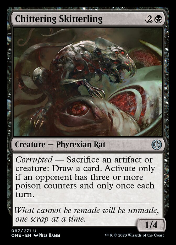 Chittering Skitterling [Phyrexia: All Will Be One] | Good Games Modbury