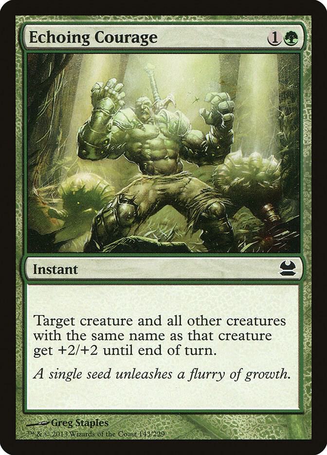 Echoing Courage 143/229 (Modern Masters)  | Good Games Modbury