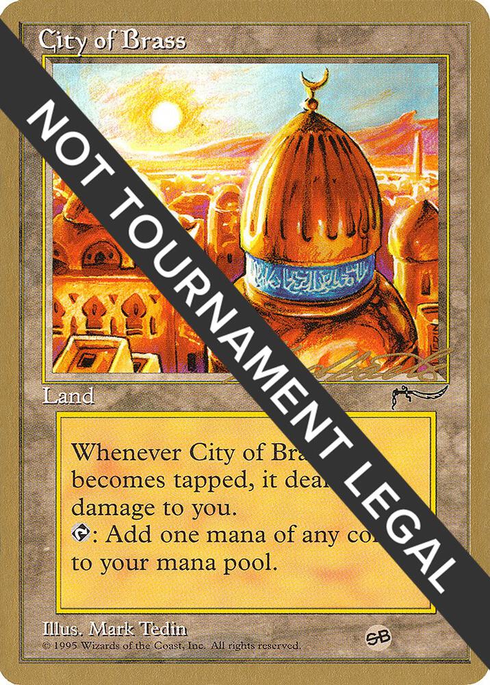 City of Brass 1996 Leon Lindback ARN SB ll112sb/308 (World Championship Decks)  | Good Games Modbury