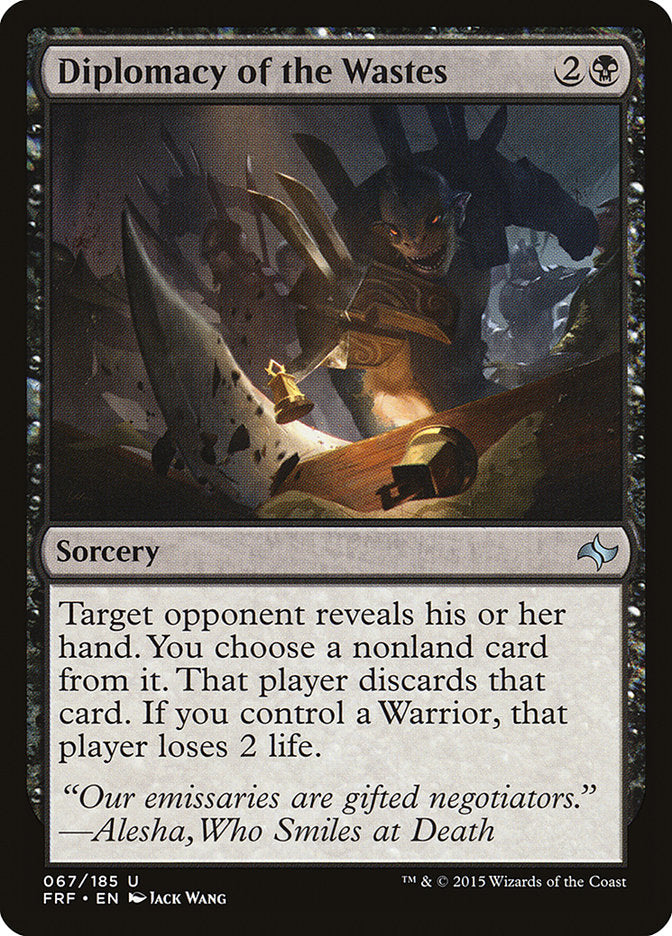 Diplomacy of the Wastes 67/185 (Fate Reforged)  - Foil | Good Games Modbury